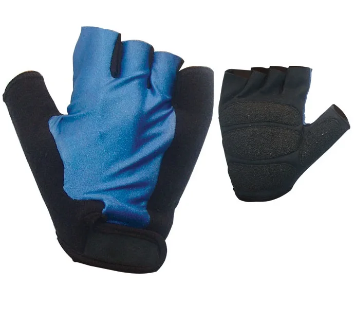 Wholesale High Quality Customized Design Fingerless Custom Cycling Gloves