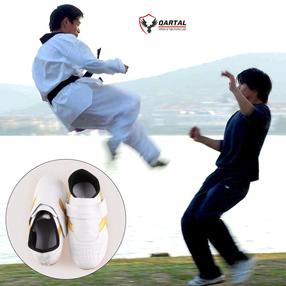 Taekwondo Shoes Breathable Kung Fu Shoes Wushu Taichi Karate Martial Arts Wrestling Fighting Sneakers for Adults Children