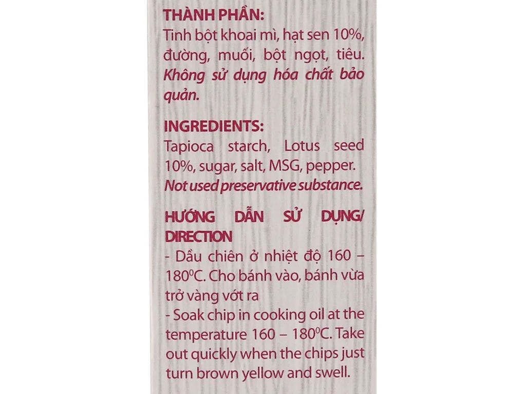 Крэшки для морепродуктов крэкер рыбы сделано в Вьетнаме высокое качество