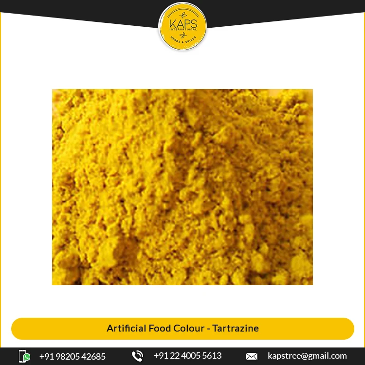 
Best Grade Tartrazine Primary Food Colour/Color 
