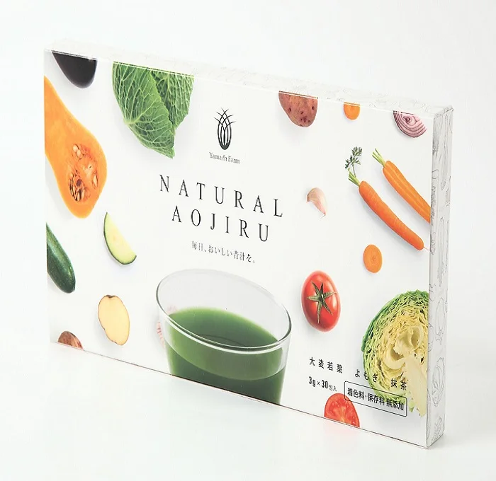 
Antioxidant Drink Aojiru made in Japan, 30 sticks box,Green barley, Matcha tea. Mix with water, milk, yogurt, etc. OEM available 
