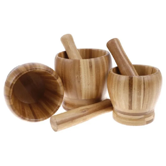 Indian Handmade Latest Design Wooden Mortar and Pestle with good price