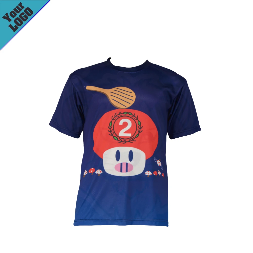 OEM service crew neck T Shirt mens digital sublimation printing customized t shirts Activewear training tshirts