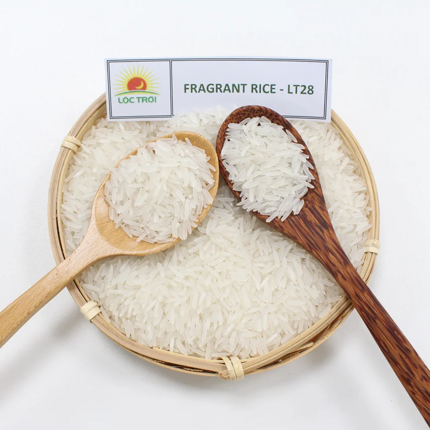 Premium Vietnamese White Rice Long Grain Fragrant Rice LT28 Variety For Exporting Contact us for Best Price