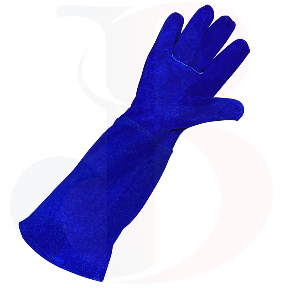  Толстые защитные перчатки для сада из коровьей спилковой кожи сварки с логотипом OEM рабочие