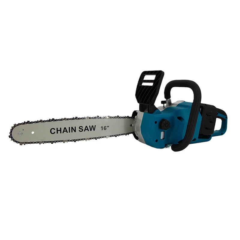 Factory price powerful wood&metal cutting machine 16inch rechargeable lithium-ion battery cordless power tools electric chainsaw