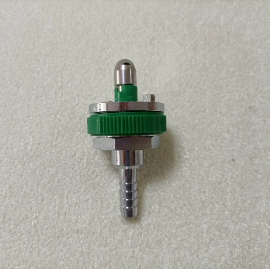 BS DIN ANFORE US Gas Medical Probe gas Adapter For Flowmeter and Gas Outlet