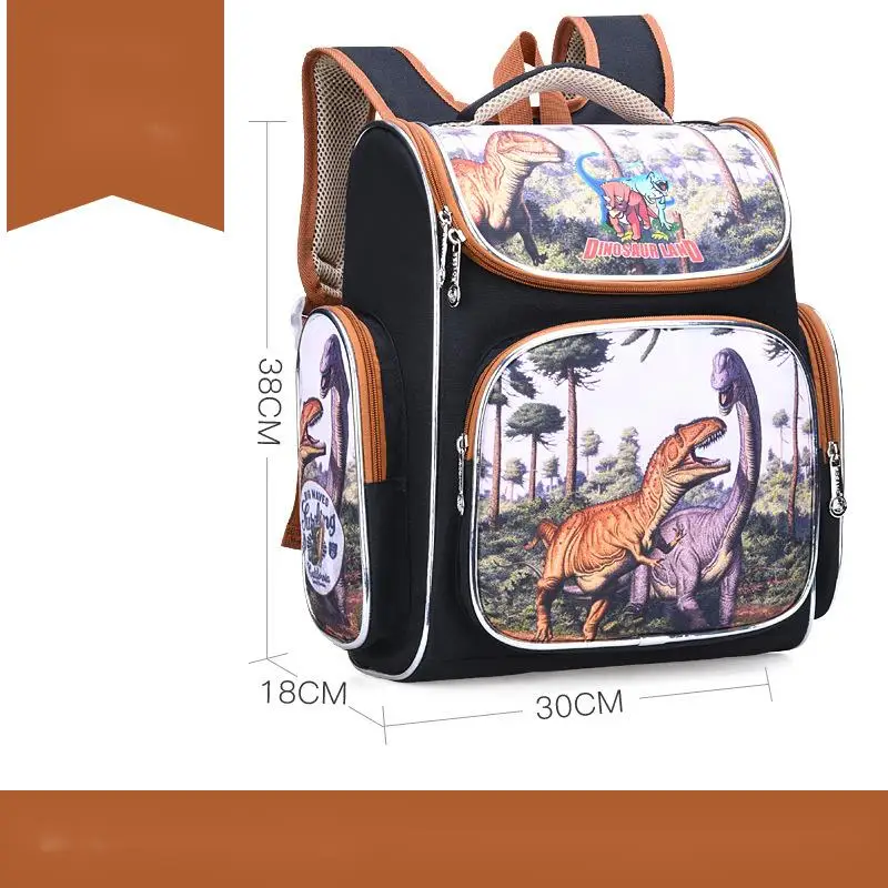Kids Backpack Girls and Boys Classic School Backpack Light Weight Multi-pocket Backpack for School Cute Cartoon Print Bookbag
