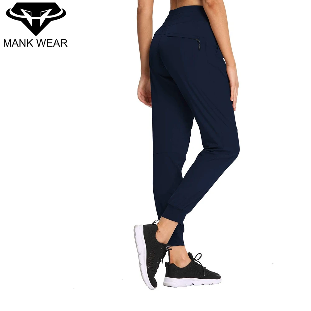 Мягкие хлопковые зауженные мужские штаны для бега на застежке-молнии кармане