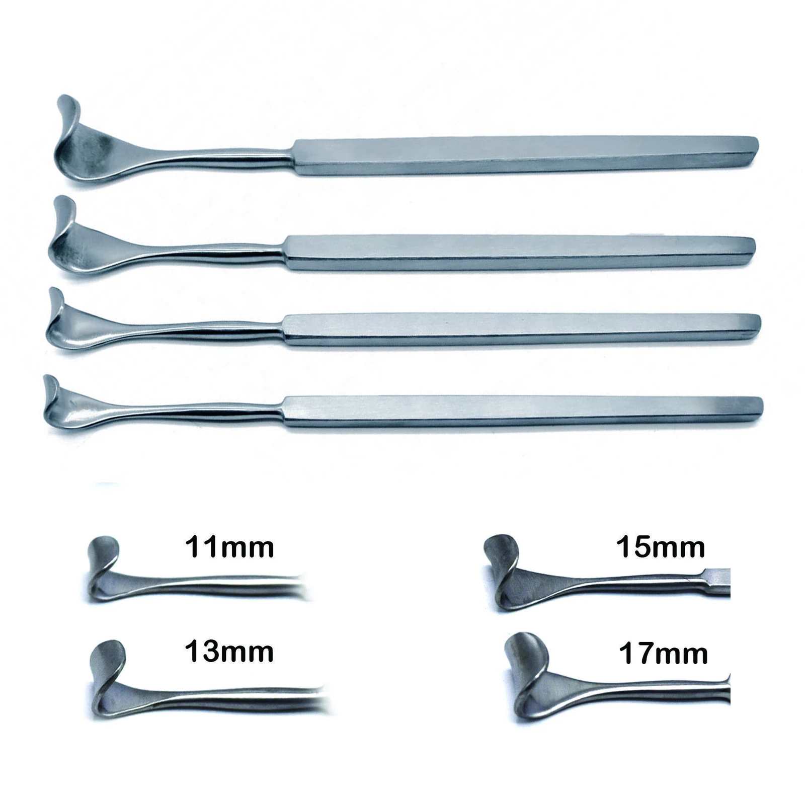 4 Pieces Set Desmarres Eyelid Retractor (14cm) 11mm,13mm,15mm,14mm Ophthalmic