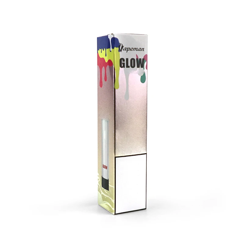 2021 Original Vapeman Glow 800p with Colors of Lights Packaging Gift Box