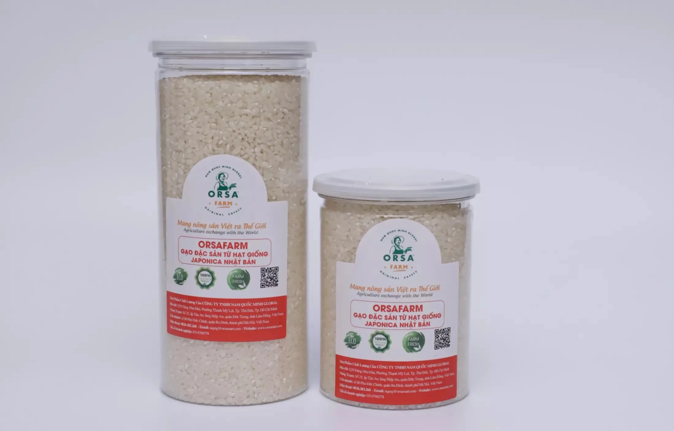 Orsafarm Specialty Japanese Japonica Seed Rice (5kg) Round Rice High Protein Japonica Rice Short Grain for Sushi