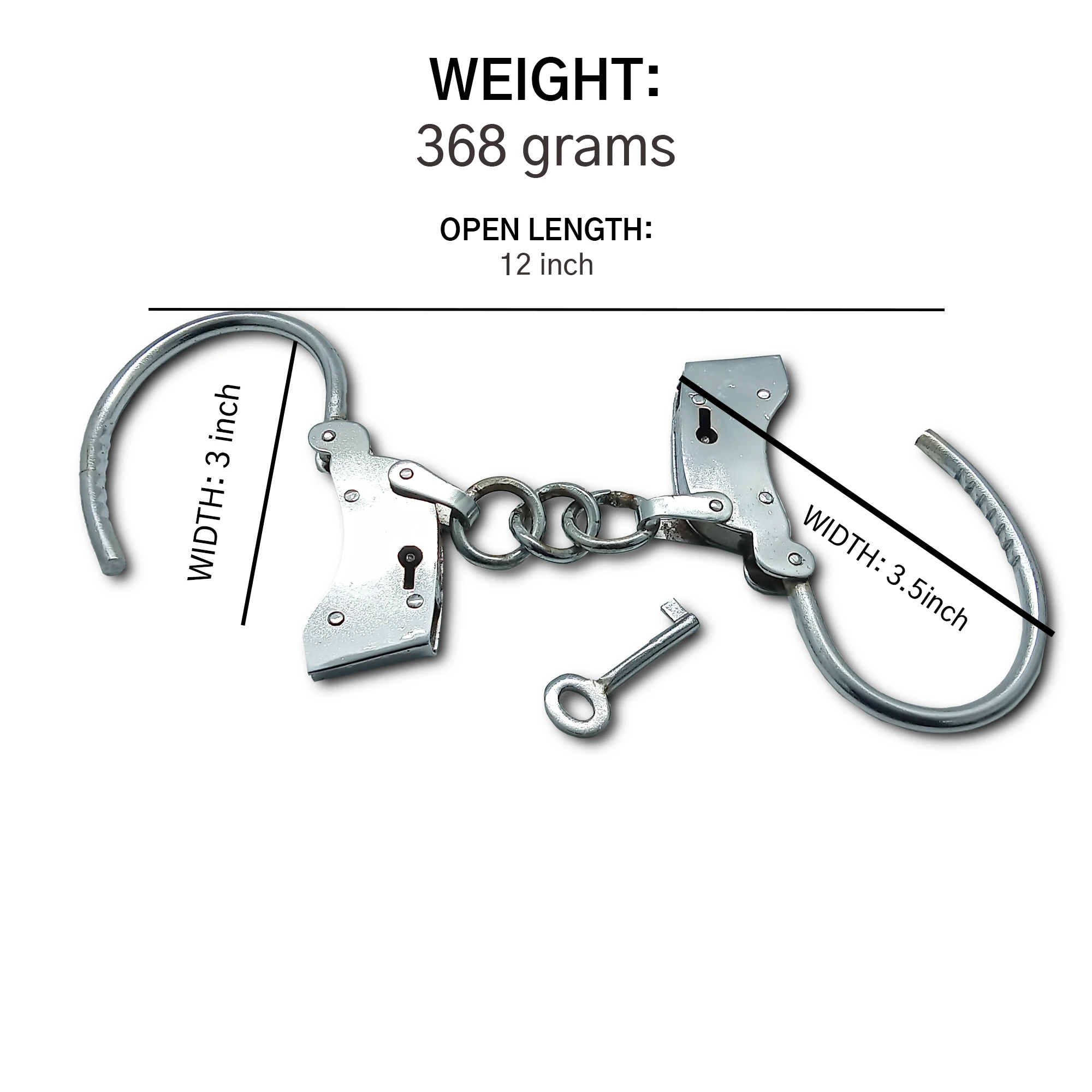 Винтажные серебряные наручники для искусства и коллекционирования, разработанные средневековым краем