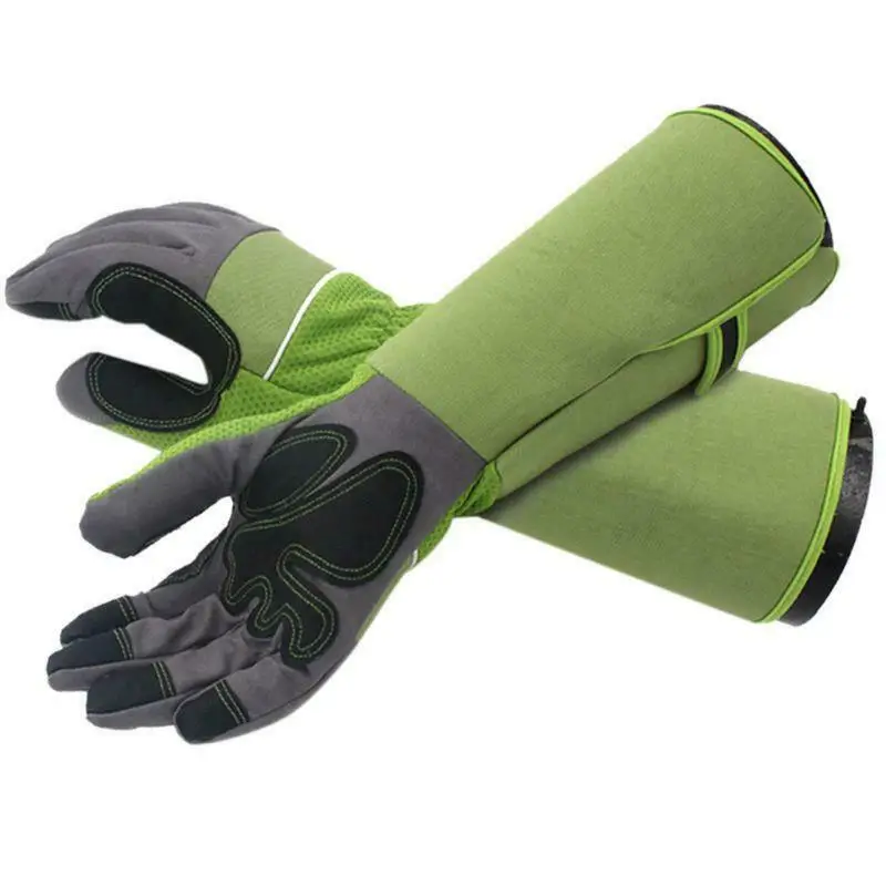 Outdoor Hand Protection Tig Barbecue Extra Long Forge Suede Grill Safety Kitchen gloves Work Welding Leather Gloves