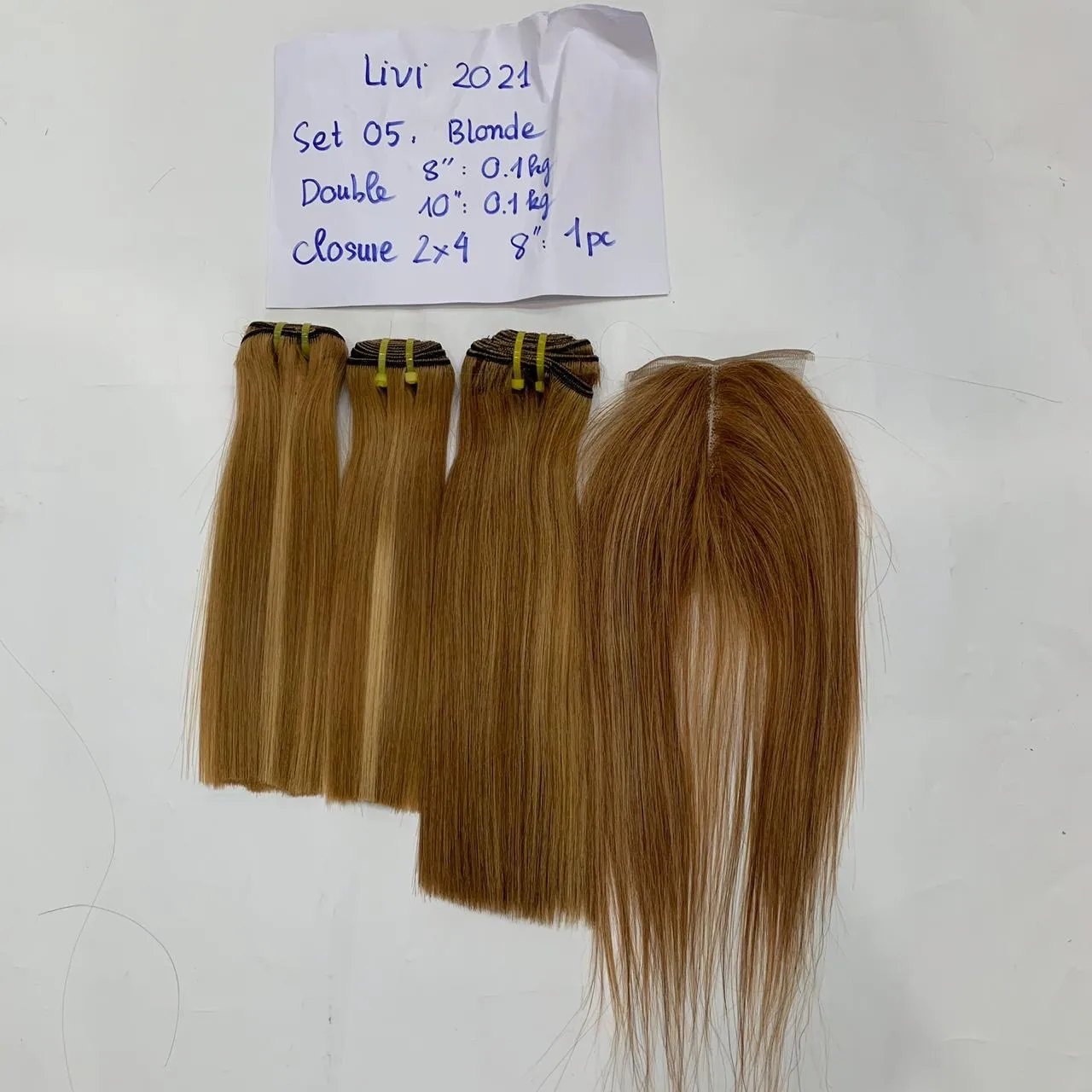 
Best seller Bone straight human hair no tang no shed highlight color with closure black root 100% Vietnam Remy hair 