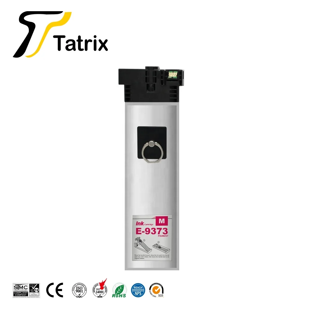 Tatrix T937 T9371 T9372 T9373 T9374 Premium Color Compatible Ink Bag Cartridge for Epson WorkForce Pro WF-C5290 WF-C5790