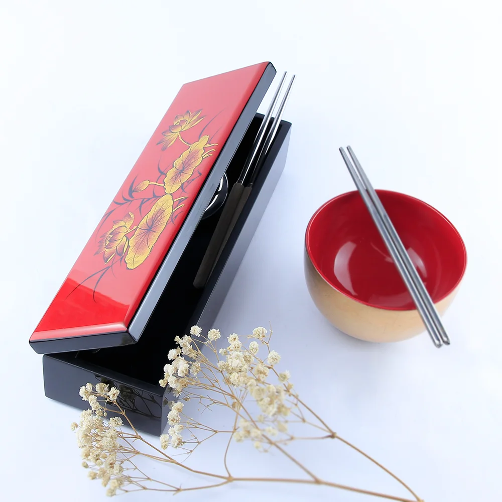 Top Selling Golden Design Sale Custom High Quality Wooden Lacquer Box Rectangle Storage Box