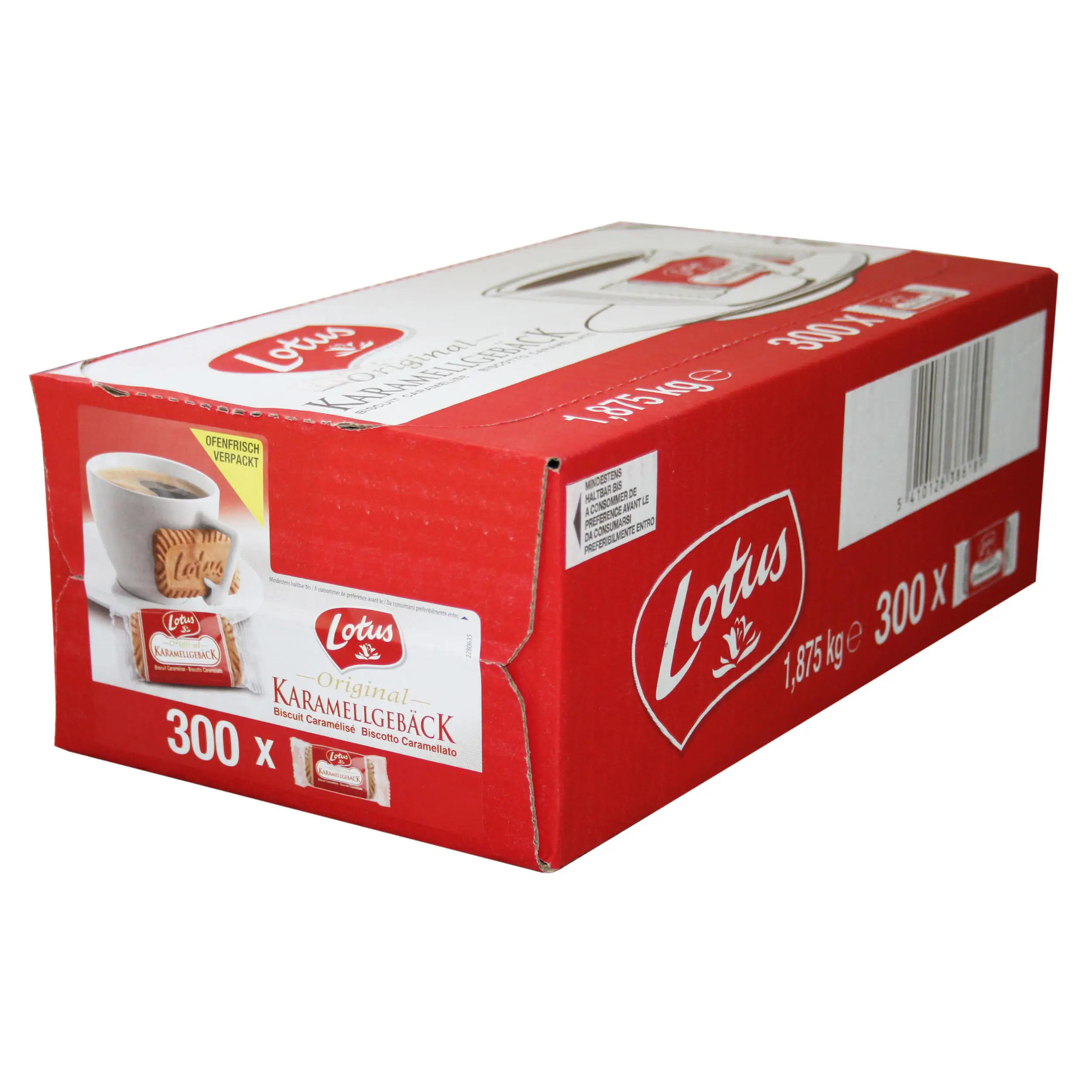 Бисквитное печенье Lotus Biscoff в карамели 300