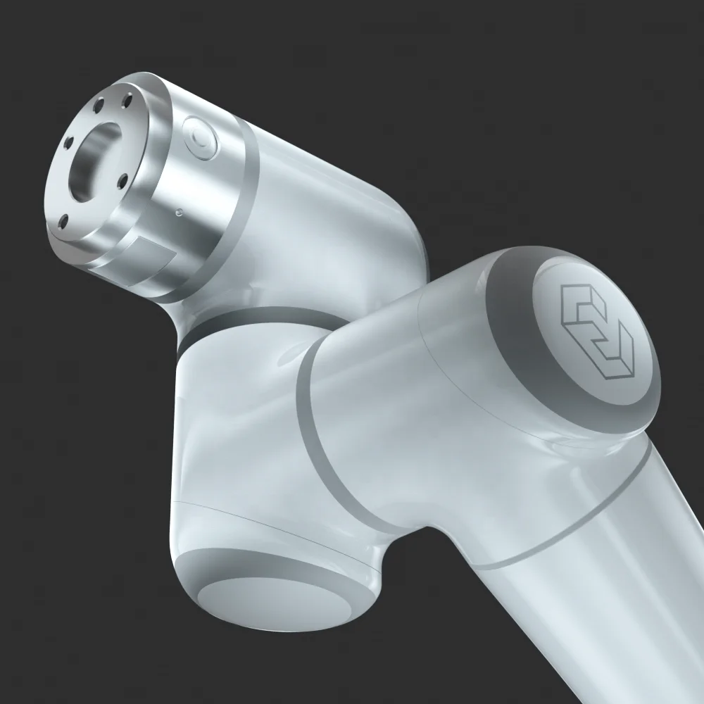 EC66 220V_ 3kg payload_ 6 axis cobot_  Packing Electronic Component_ ELITE ROBOTSS