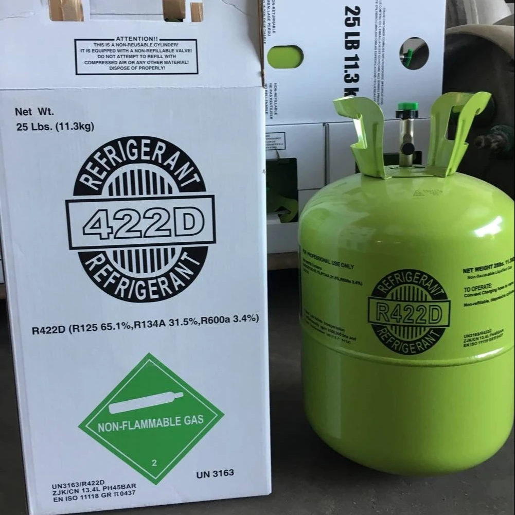 R134a r404a r410a R507 refrigerant gas