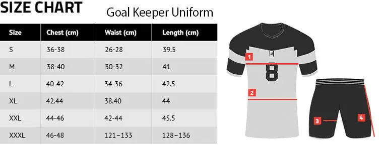 Professional Soccer Training Shorts Goalkeeper  Men Football Goal Keeper Shorts and Shirts Sets