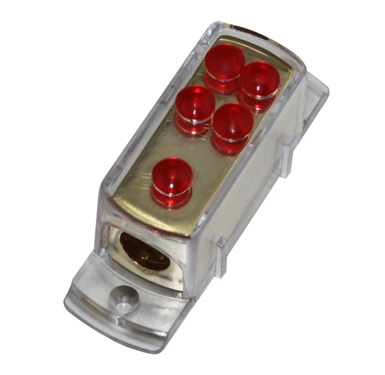 1X4 Ga To 4X8 Ga Power Ground Distribution Block Car Audio Radio PD-07R