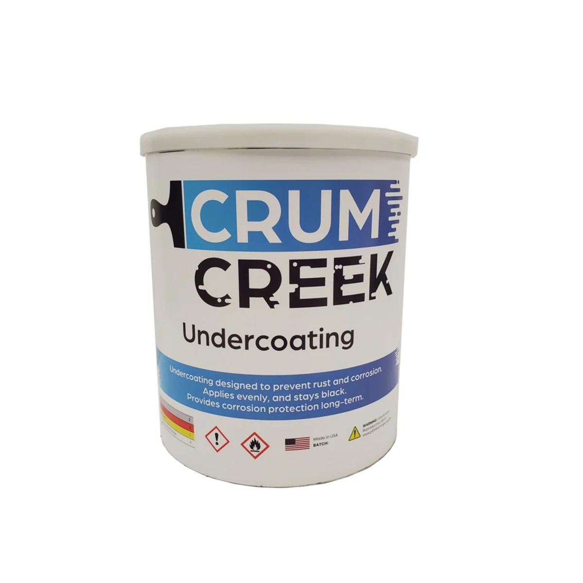 
Crum Creek 1 Gallon Can Black Automotive Undercoating With Rust Inhibitor Wax Base Used Gun And Air Supply 