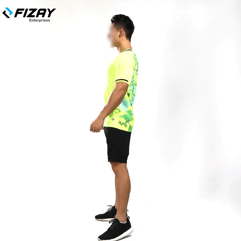 Blank Green New Model Soccer Set Kids Soccer Jersey DHL Men Sublimation Australia Quantity Custom USA Fedex Mesh Technology OEM