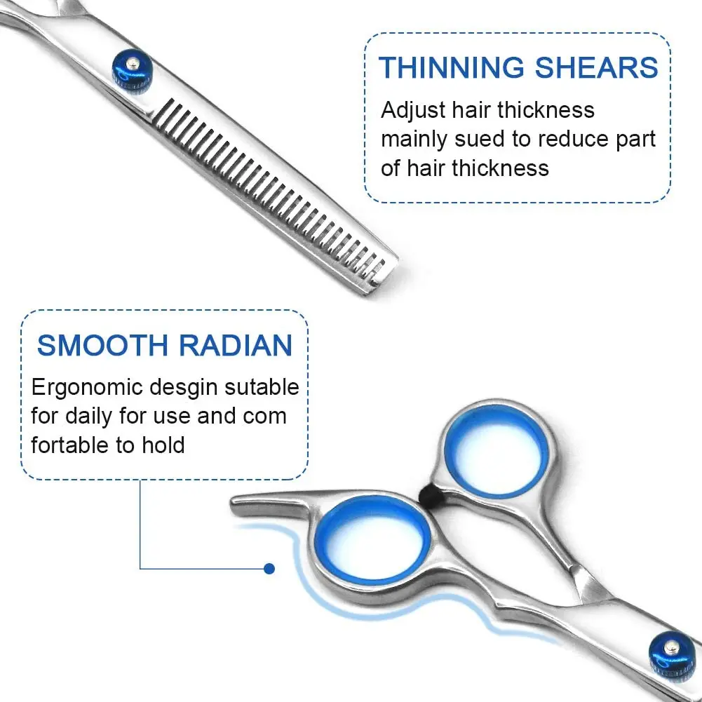 Ножницы для стрижки волос филировочные ножницы 6 7 дюйма из нержавеющей стали текстильные парикмахерские Профессиональные салонные