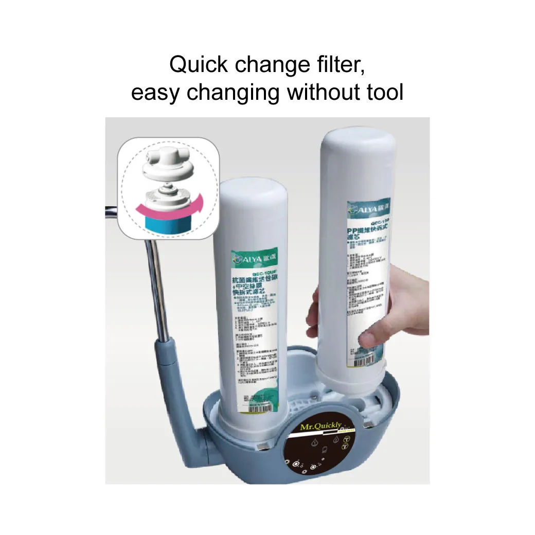 LCD Digital Dual Stages Water RO Machine System