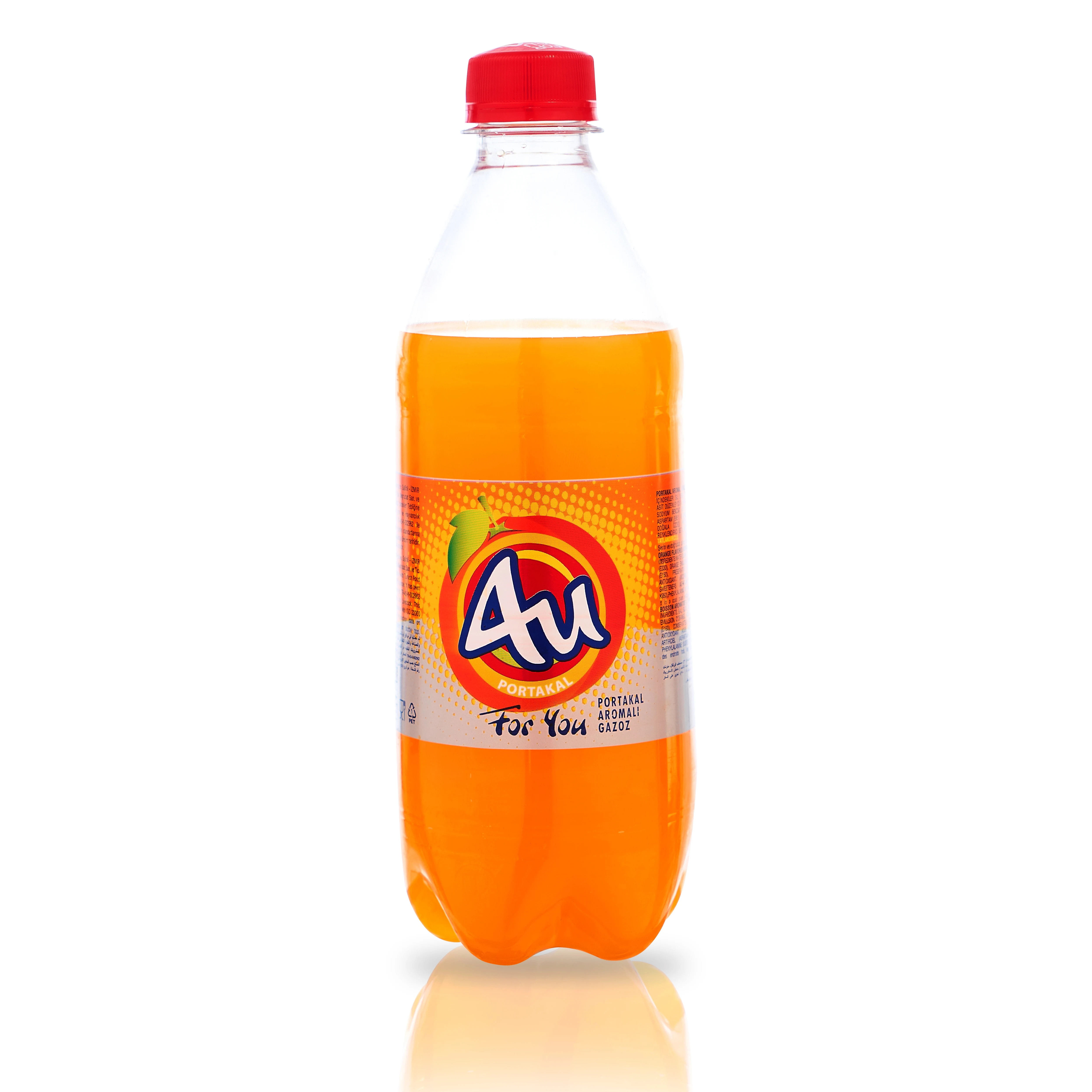 Газированные безалкогольные напитки с ароматом апельсина, низкокалорийные безалкогольные Халяльные и холодные напитки, бренд 4U