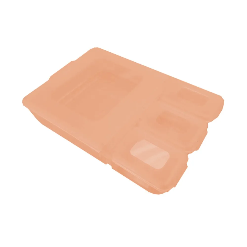 Квадратная маленькая пластиковая коробка для таблеток, рекламный подарок для аптеки