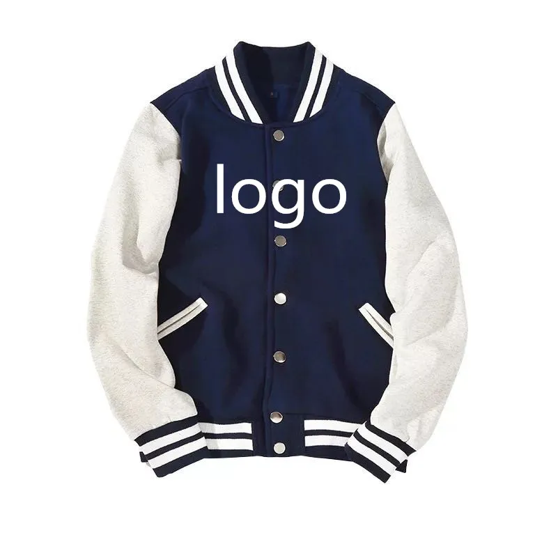 New trending Men American College Jacket Leather Arms Wool Quilted Letterman Baseball Boys Jackets