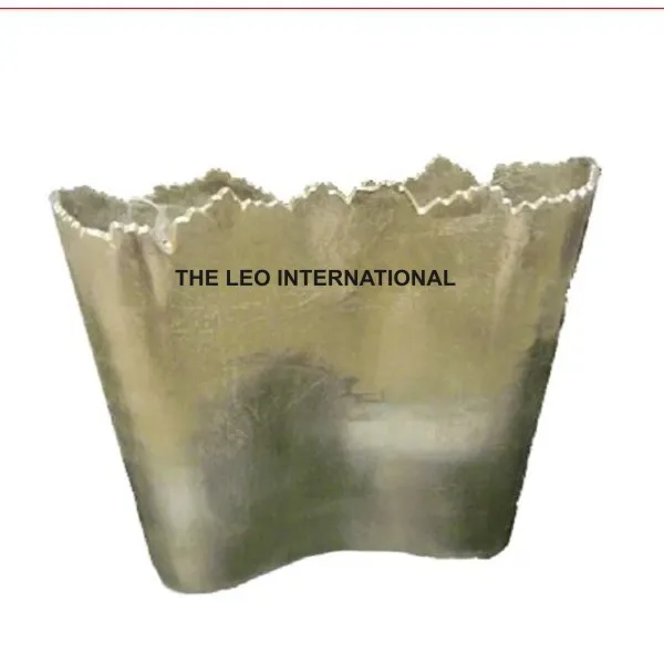 Decorative Flower Vase and Stainless Steel Metal Set of 3 Farmhouse Decoration (S)6x6x8 Inch (M)8x8x10 Inch (L)10x10x14 Inch