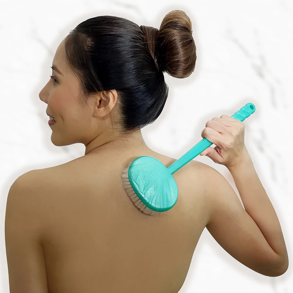 Bathing Brushes Relax Double Doll Bathing Brush with Extra Soft Bristles For Large Cleaning Area