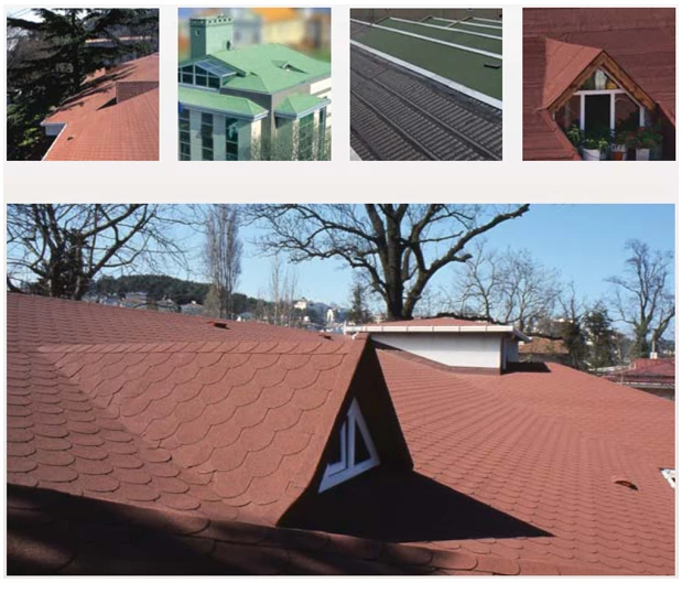 Sim Shingles - Classic - Affordable New Design Roofing Shingle - New DeVilla Roof Tiles Light Steel House Sale Plain Ceramic