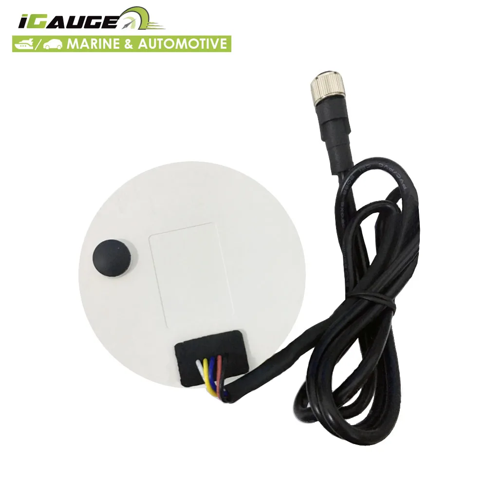 85mm White Face NMEA2000 LCD Digital Marine Multifunction Engine Gauge