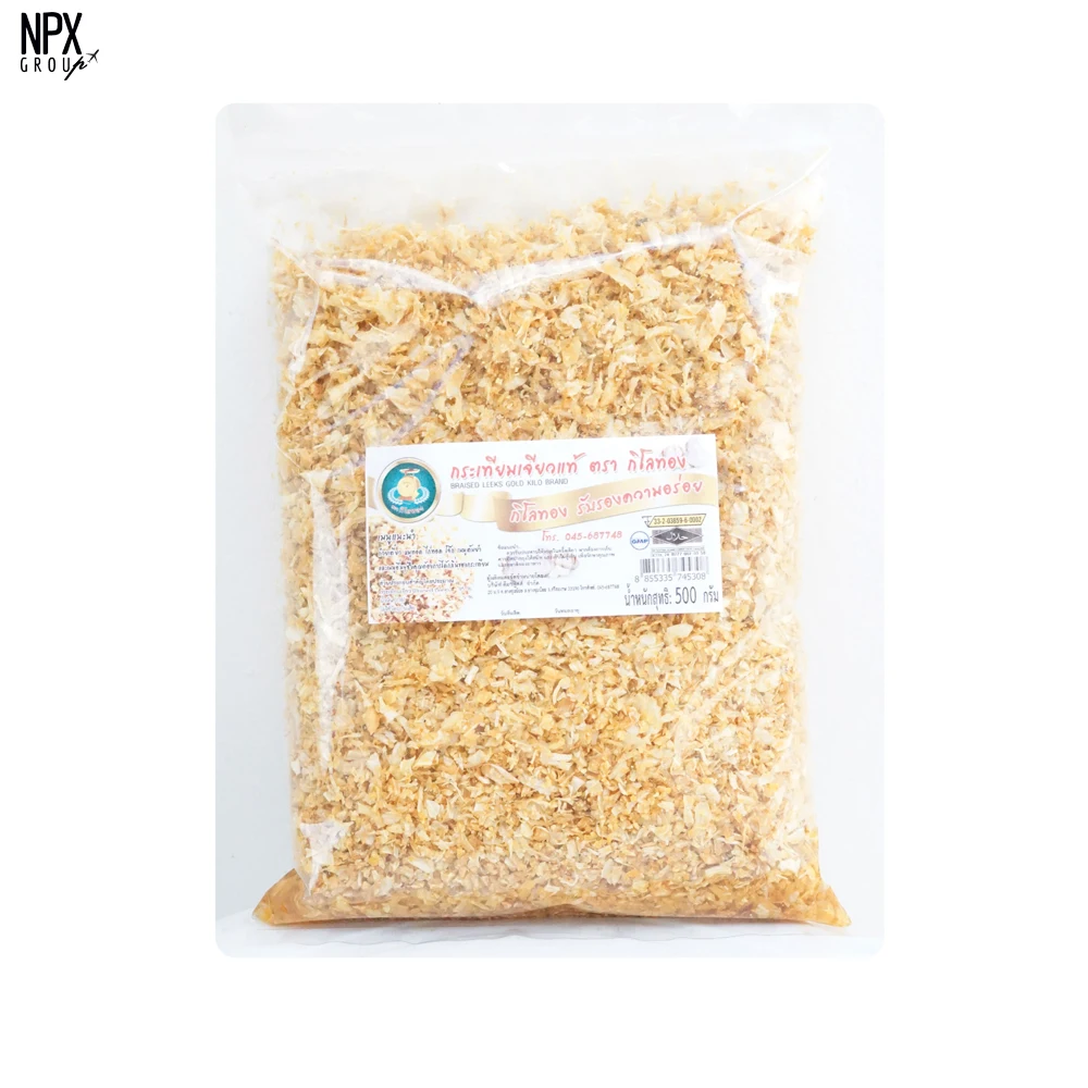 Top Grade Fried Garlic Granules in Pack - Crispy Fried Garlic Product Export from Thailand
