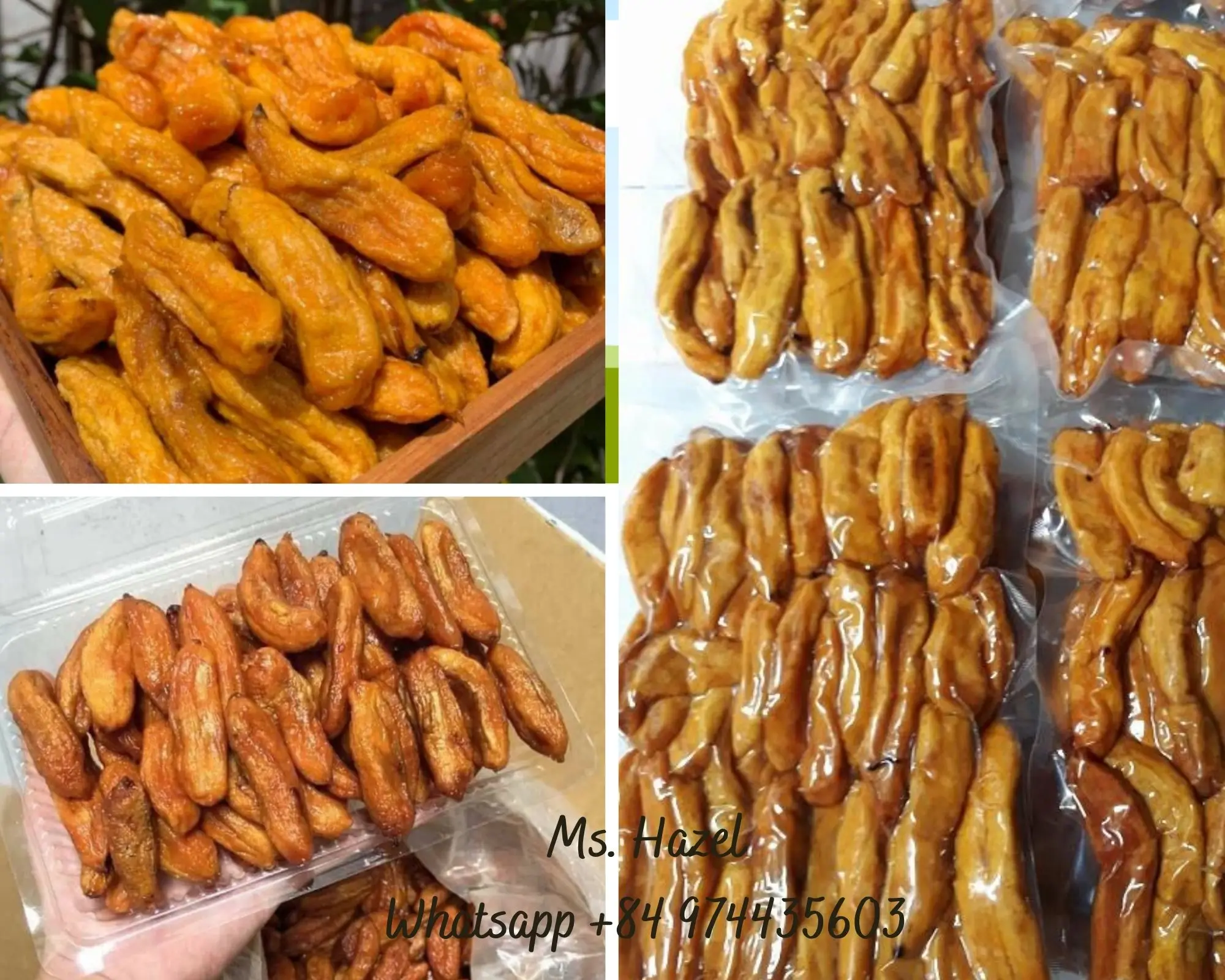 Wholesale Soft Dried Banana Organic Fruits From Vietnam/Ms. Hazel (+84) 974435603