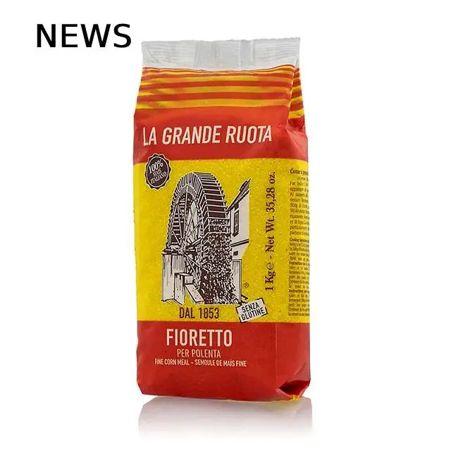 100% made in Italy Corn flour yellow for polenta Fioretto 1000g polenta ready in 45 minutes