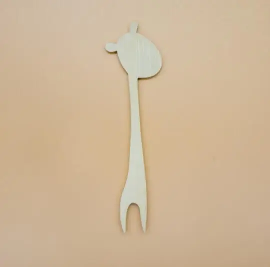 Wholesale Disposable Fruit dessert cake Cocktail Picks Natural Color Bamboo Cocktail Picks eco green 	 bamboo fork and spoon