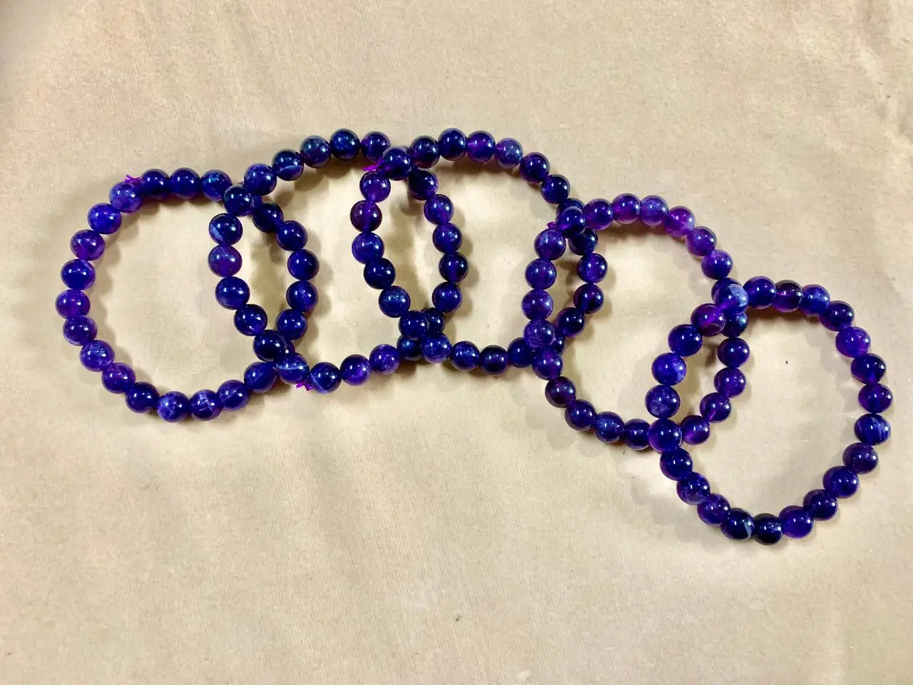 Браслеты из круглых бусин с аметистом премиум-класса/браслет фиолетового аметиста драгоценным камнем ювелирные изделия женские браслеты агатом