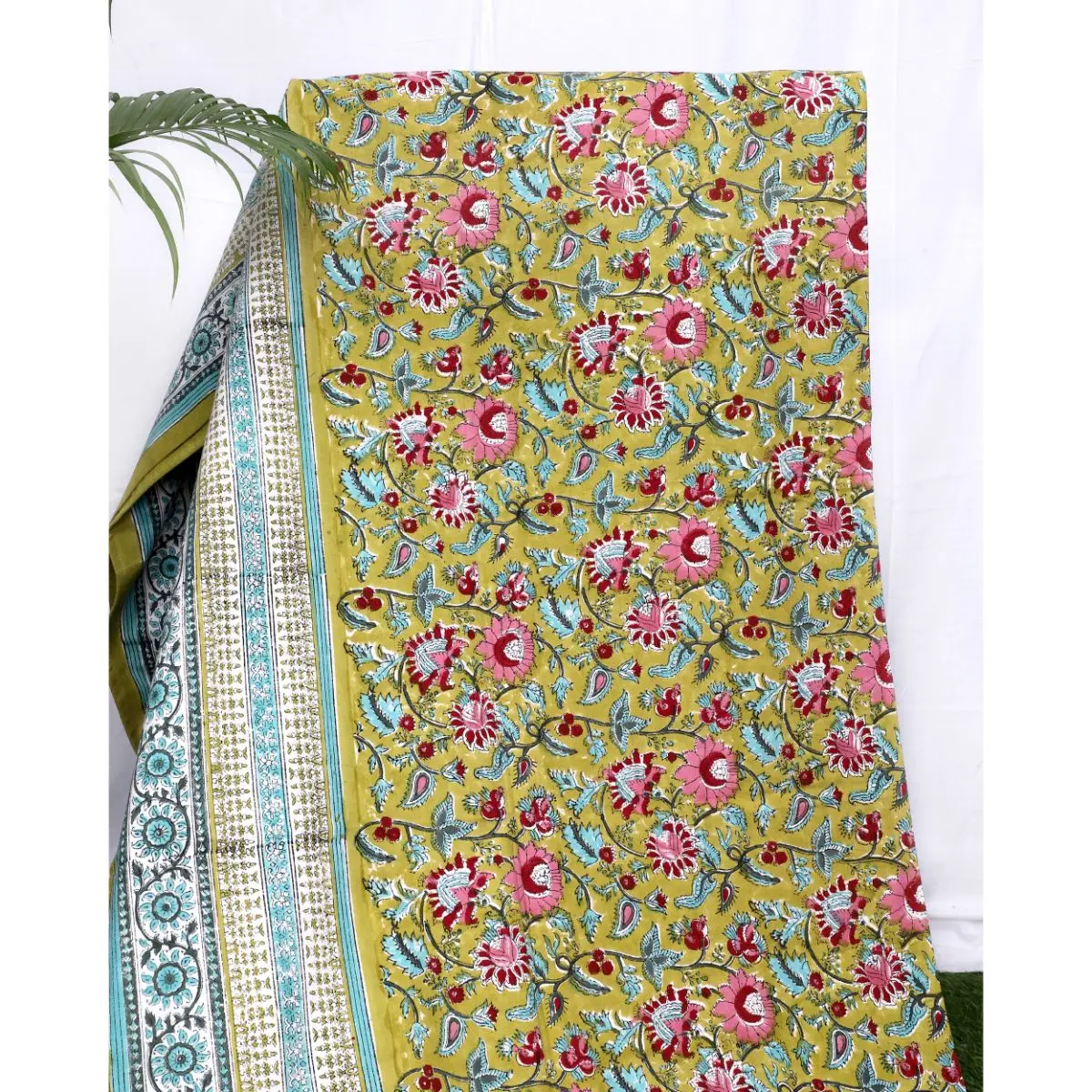 Indian hand block print table cover wholesale manufacturer of table linens wedding table cloth