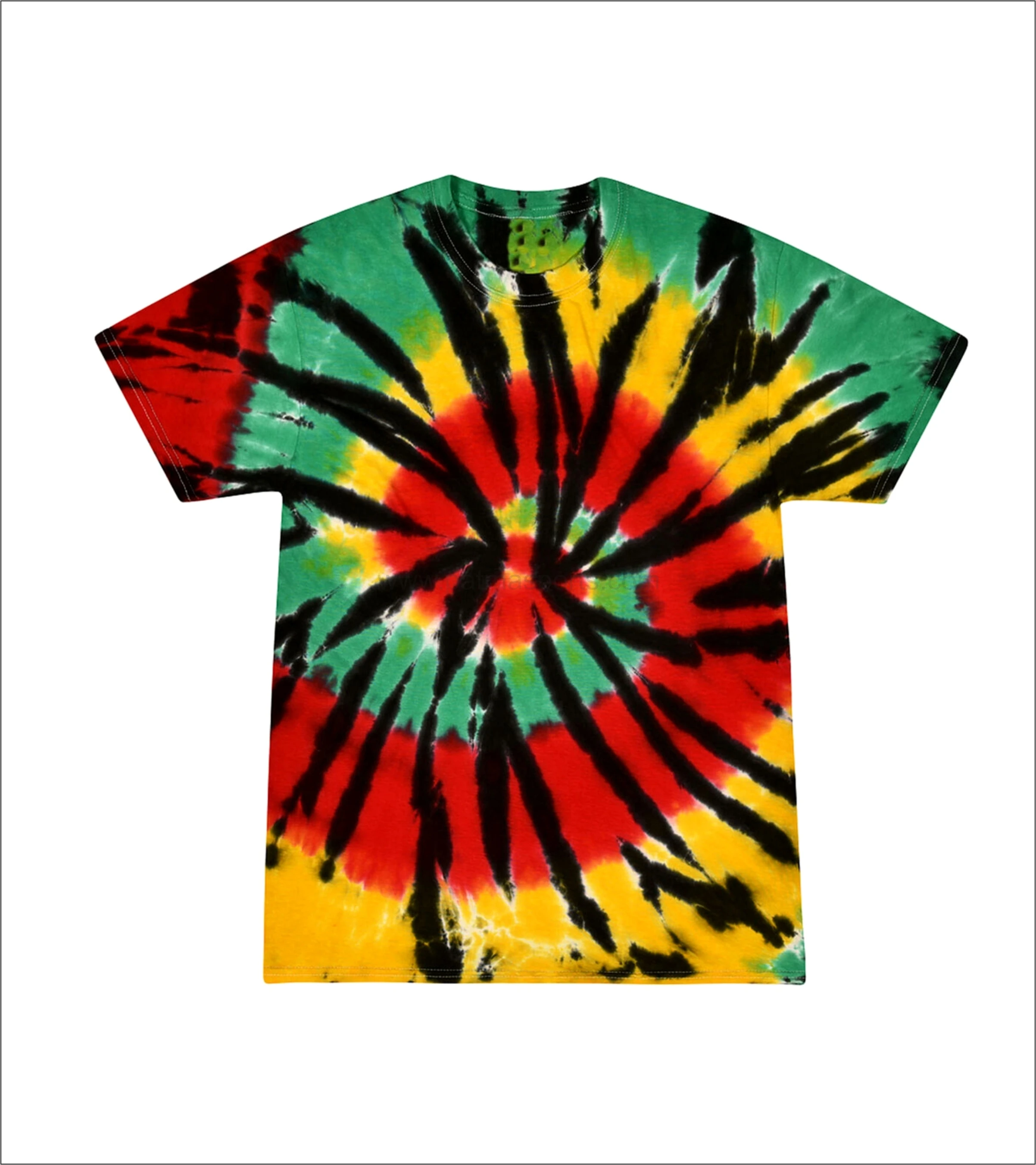 New Design Tie Dye DTG T-shirts heavy Cotton Fabric drop Shoulder Acid Washed Vintage Washed T-shirts Sun Faded Shirts
