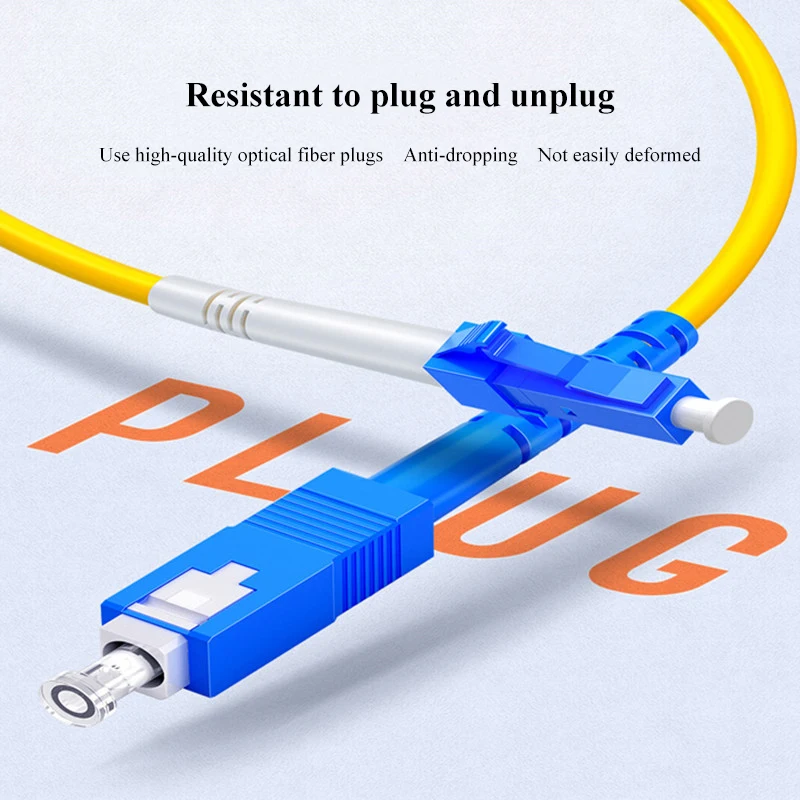 Разъем SC/ APC -- SC /UPC/одномодовый волоконно-оптический кабель перемычка оптический патч-корд