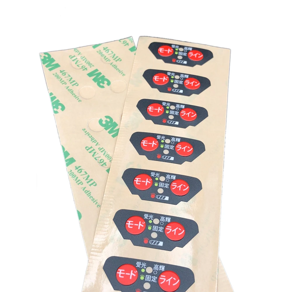 0005 наклейка из поликарбоната lexan с сильным двухсторонним клеем