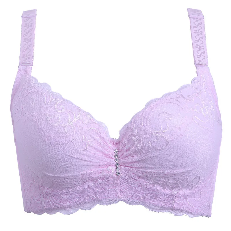 wholesale women big breast big cup bras fashion lace plus size bras CDE cup brassier longline underwire bra plus size underwear