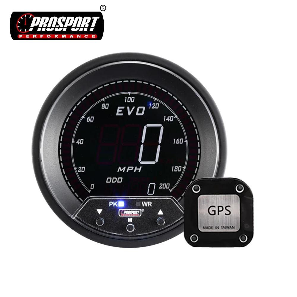 85mm Universal Digital Speedometer MPH KMH Odometer for Car Vehicle