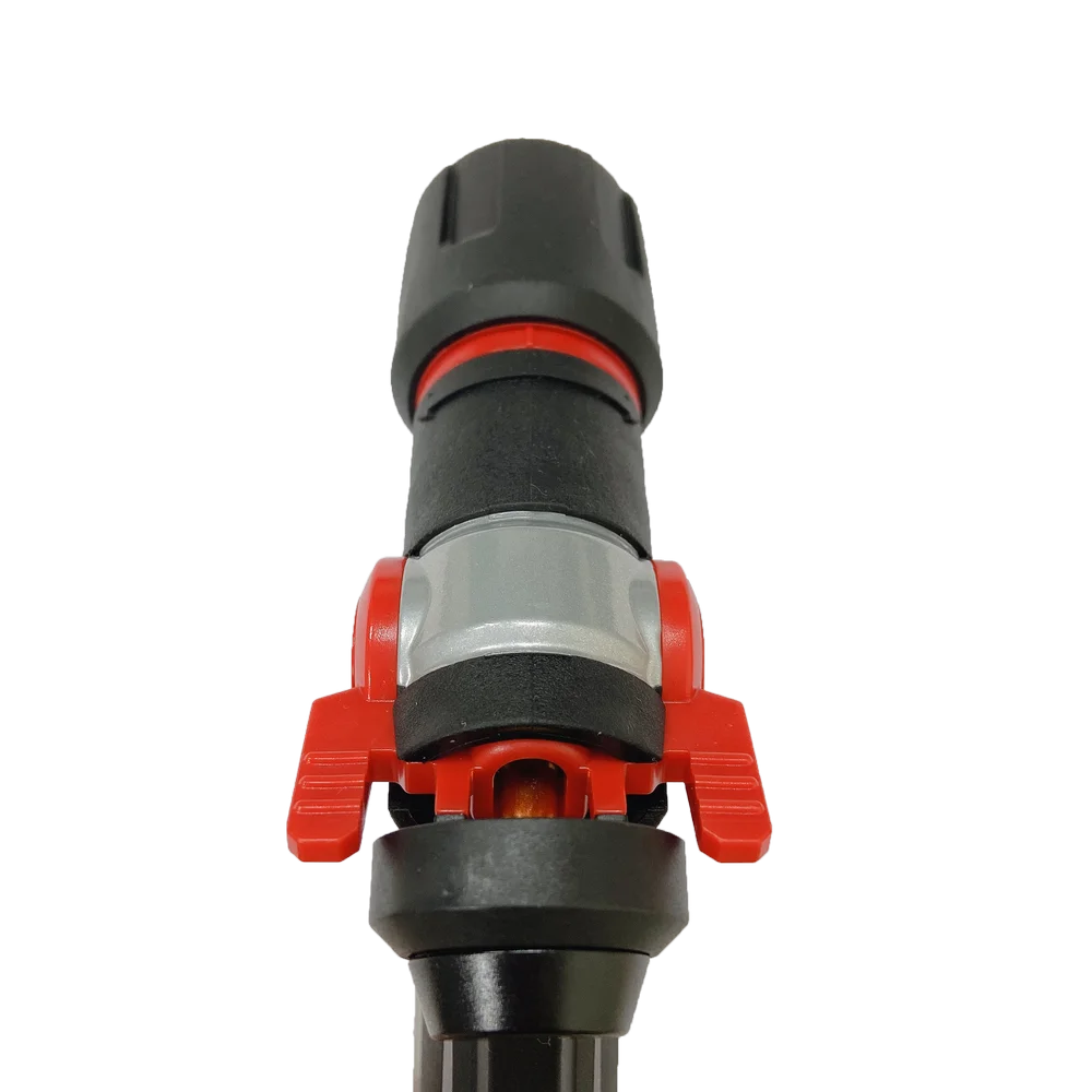 2 Patterns Innovative Cyclone Cleaning Nozzle Rear Trigger Water Spray Nozzle No Batteries Needed Garden Hose Water Spray Gun