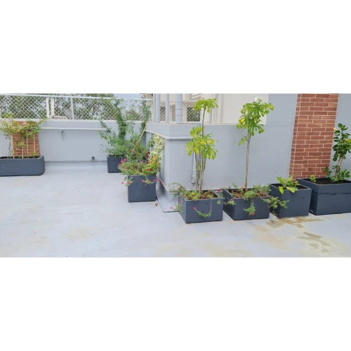 FRP строгальные стеллажи наборы для бистро скульптура отеля солнечный свет дисплей frp умный садовый стол набор инструментов pro